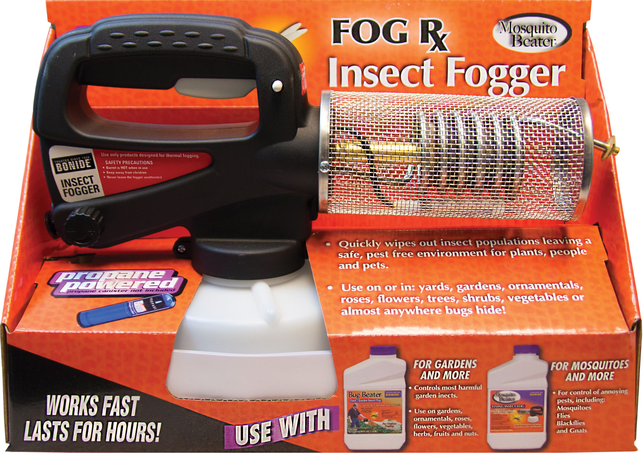 propane powered mosquito repellent