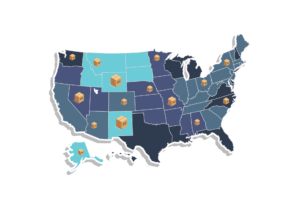 Us dropshipping suppliers map