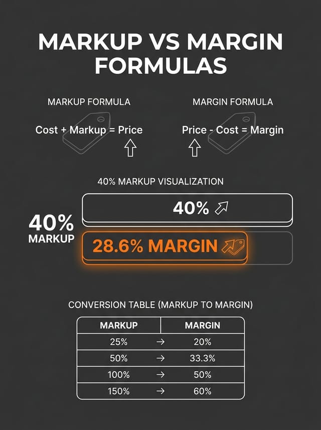 Markup vs Profit Margin: Why 40% Markup ≠ 40% Profit | 365 Dropship